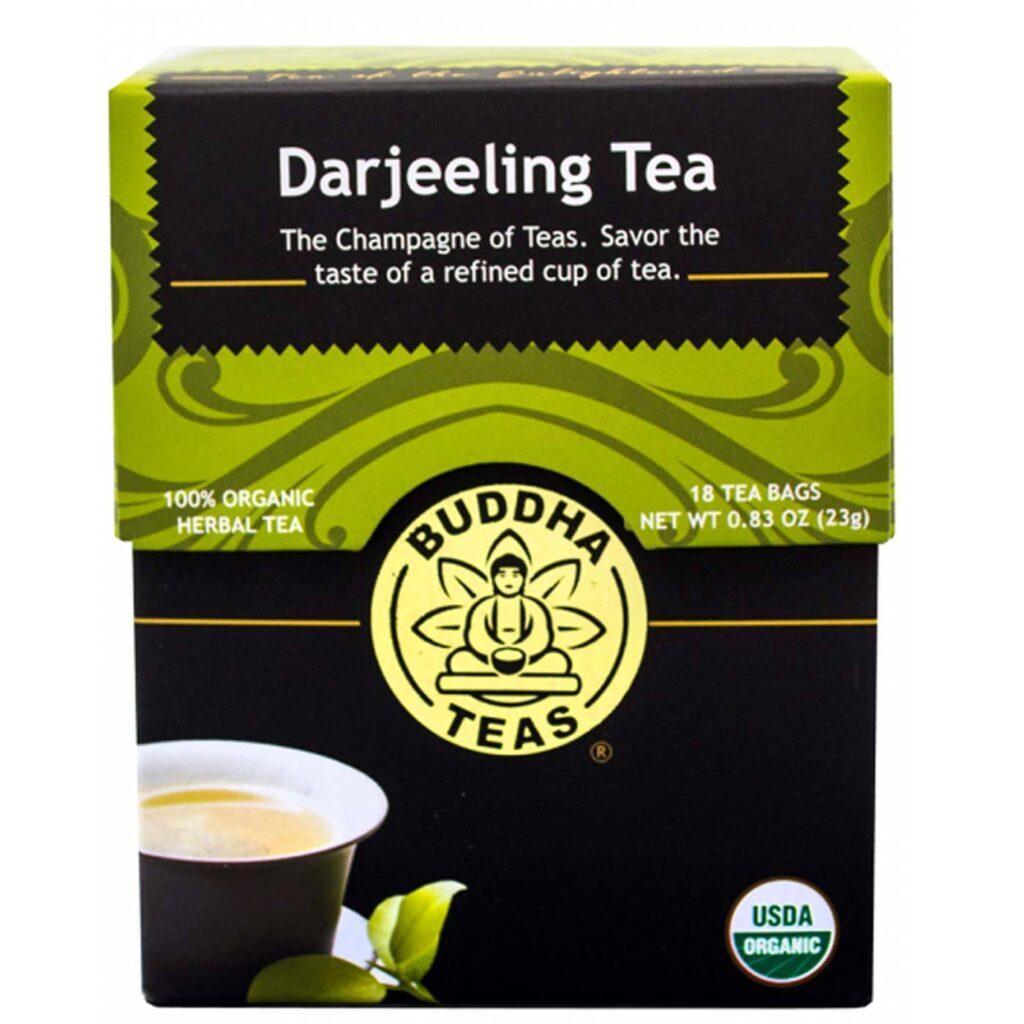 Buddha Teas Chá Darjeeling 18 Saquinhos - Sabor Autêntico e Puro