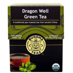 Buddha Teas Chá Verde Dragon Well 18 Saquinhos - Sabor Autêntico e Bem-Estar