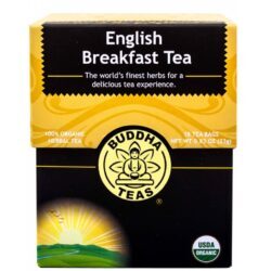Buddha Teas Chá Preto Café da Manhã Inglês - 18 Sachês