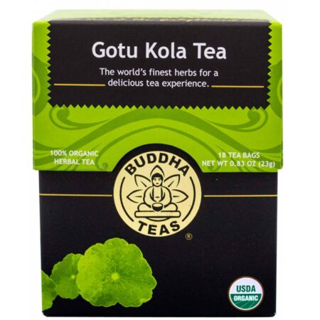 Buddha Teas, Chá de Gotu Kola - 18 saquinhos