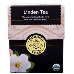 Buddha Teas Chá de Tília (Linden) - 18 Saquinhos Naturais para Bem-Estar
