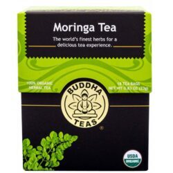 Buddha Teas Chá de Moringa - 18 Saquinhos: Revitalize Seu Dia com Saúde e Sabor Natural