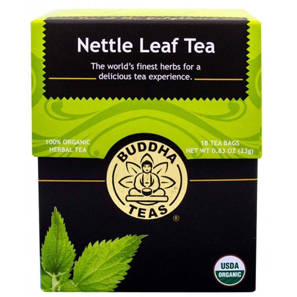 Buddha Teas Chá de Folha de Urtiga - 18 Saquinhos - Pureza e Bem-Estar Natural