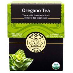 Buddha Teas Chá de Orégano 18 Saquinhos - Sabor e Bem-Estar Natural