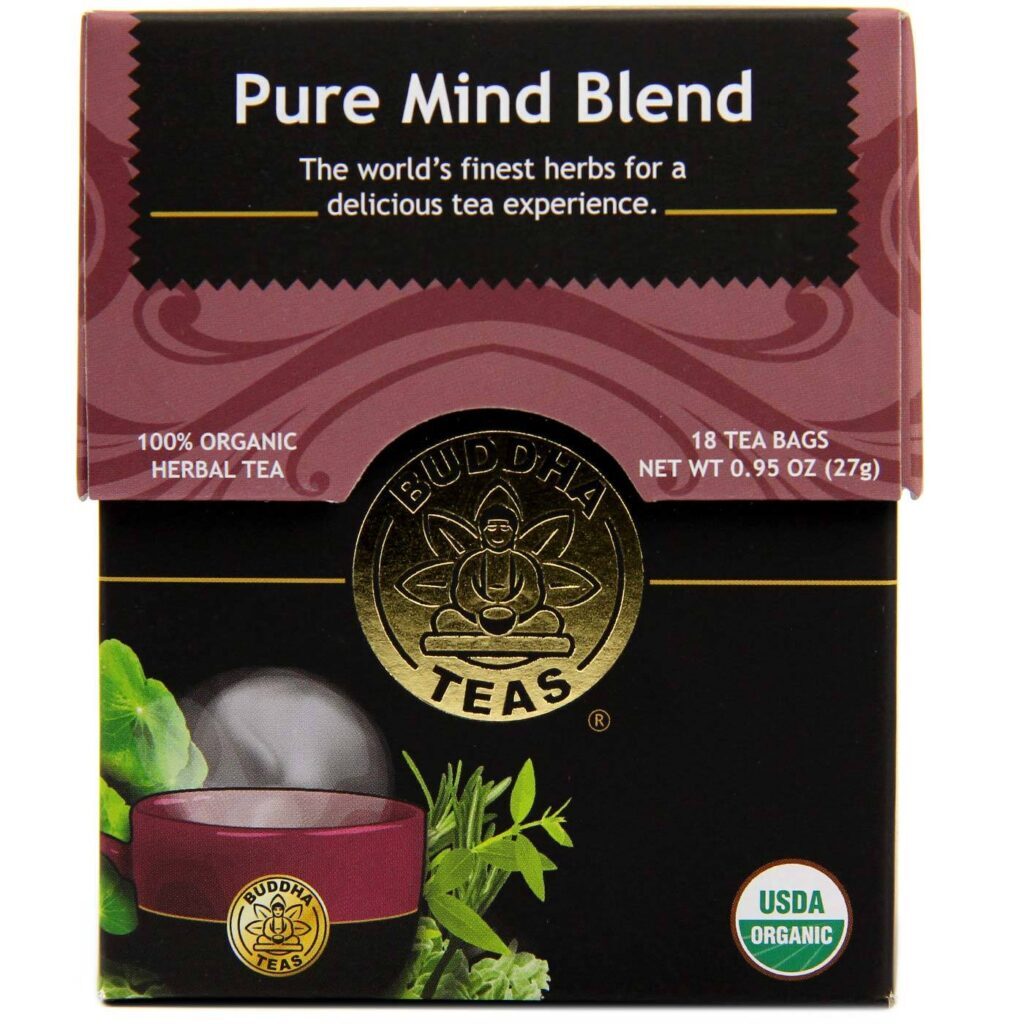 Buddha Teas Chá Blend Pure Mind 18 Saquinhos - Mente Pura