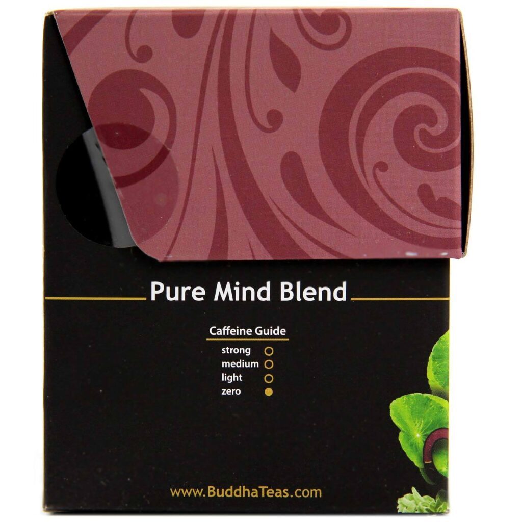 Buddha Teas Chá Blend Pure Mind 18 Saquinhos - Mente Pura - Imagem 4
