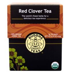 Buddha Teas Chá de Trevo Vermelho 18 Saquinhos Orgânico