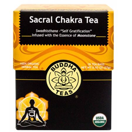 Buddha Teas, Chá Sacral de Chakra - Swadhisthana - 18 Saquinhos de Chá