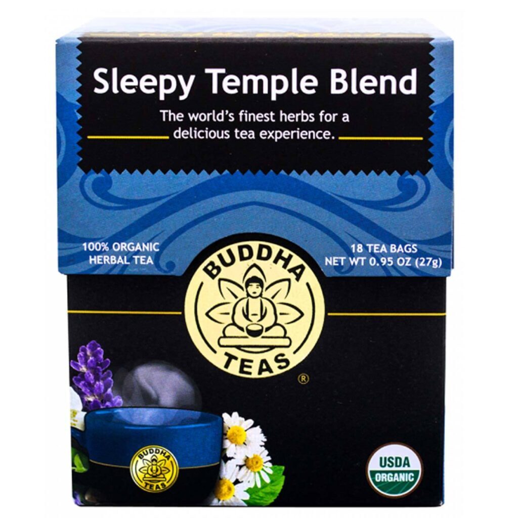 Buddha Teas Chá Mistura de Templos do Sono - 18 Sacos: Relaxamento Profundo e Noites Tranquilas no Brasil