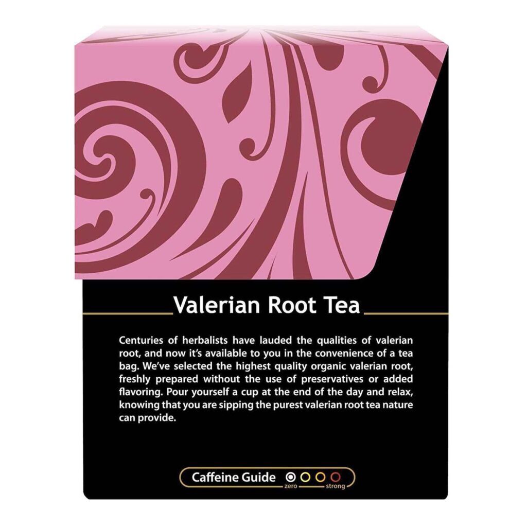 Buddha Teas Chá de Valeriana: 18 Saquinhos para Relaxamento Profundo - Imagem 4