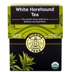 Buddha Teas Chá de Marroio-Branco - 18 Saquinhos: Bem-Estar e Pureza