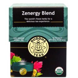 Buddha Teas Mistura Zenergy 18 Saquinhos de Chá para Energia Natural