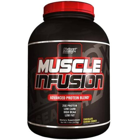 Nutrex Muscle Infusion, Chocolate Banana Crunch - 5 lbs