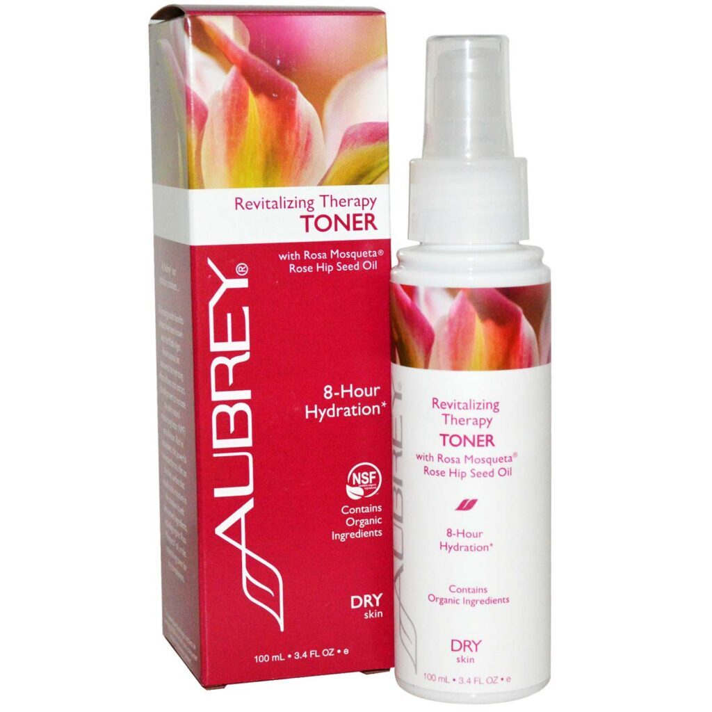 Aubrey Orgânicos Revitalizing Therapy Toner - 100ml: Tonificação Revitalizante para Pele Radiante