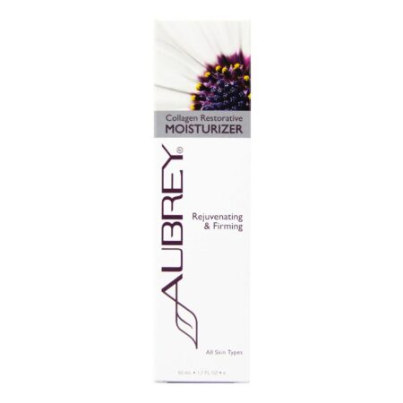 Aubrey Organics, Hidratante Restaurador de Colágeno - 50 ml