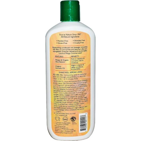 Aubrey Orgânicos Conditioner , Cabelo seco - Island Naturals - 11 oz - Image 2