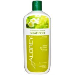 Aubrey Organics Shampoo Camomila Luxuoso - 473ml (16 fl oz) para Cabelos Claros e Secos