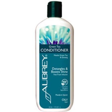 Aubrey Orgânicos Conditioner, Oleoso - Chá Verde - 11 oz