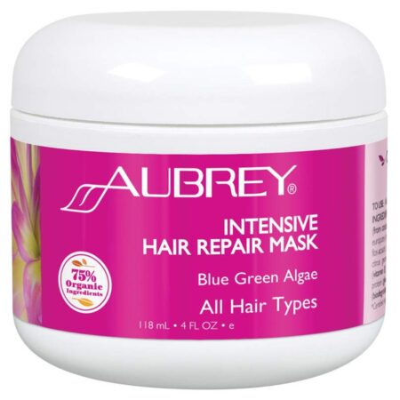 Aubrey Organics, Máscara Capilar Reparação Intensa - 118 ml