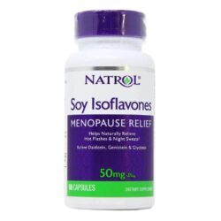 Natrol Isoflavonas de Soja para Mulheres - 60 Cápsulas: Suporte ao Bem-Estar Feminino