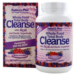 Nature's Plus Whole Food Total Body Cleanse 168 Cápsulas Vegetarianas - Desintoxicação Completa