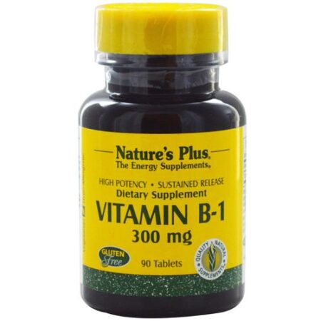 Nature's Plus, Vitamina B1 300 mg - 90 Tabletes