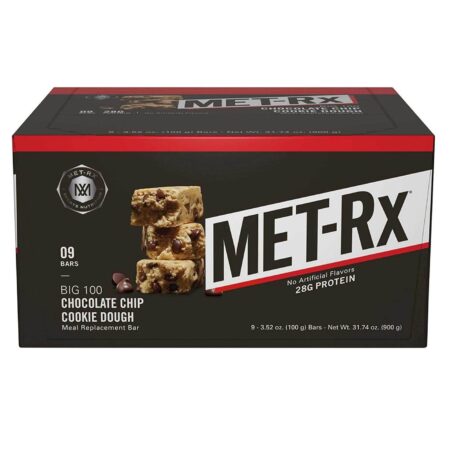 MET-Rx, Barras Colossais Big 100 - Lasca de Chocolate - 9 Barras