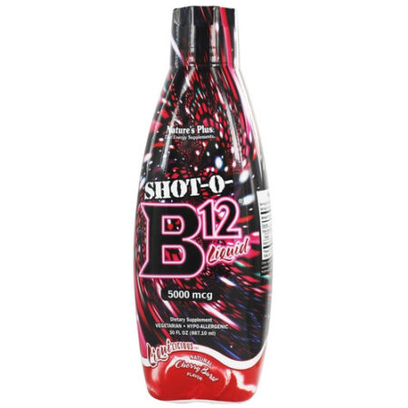 Nature's Plus, Shot-O-B12 Líquido - 5,000 mcg - 887,10mL