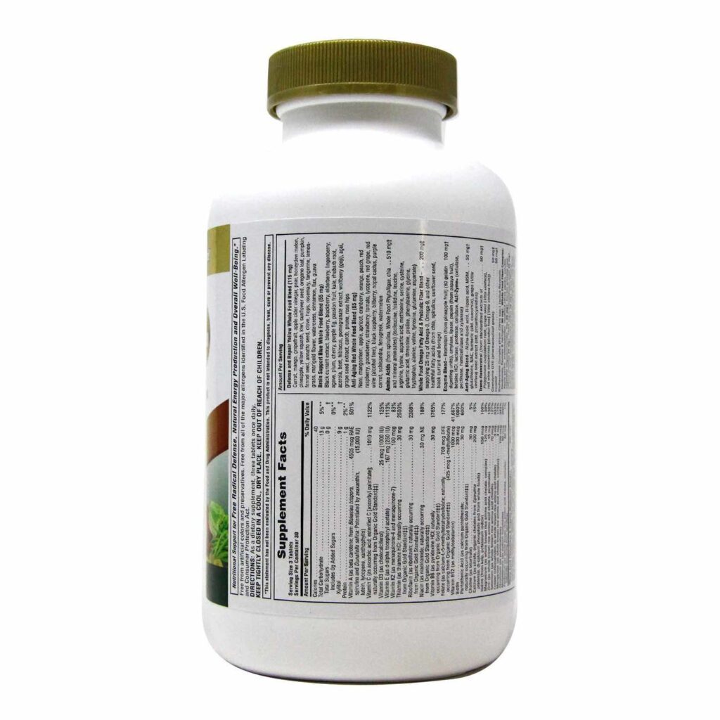 Nature's Plus Source Of Life Gold Multivitamínico Fruta Tropical - 90 Tabletes Mastigáveis - Imagem 2