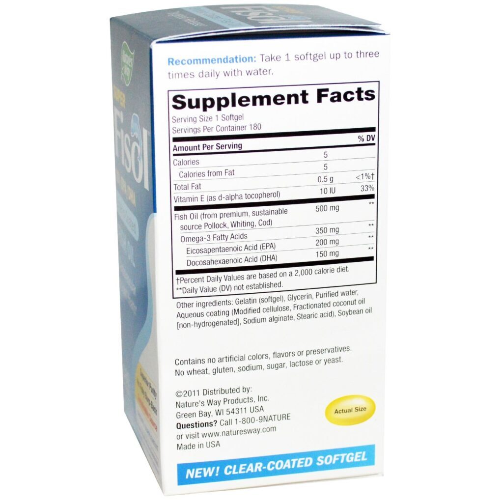 Nature's Way Super Fisol - 180 Cápsulas em Gel: Sua Jornada de Bem-Estar Começa Aqui - Imagem 2