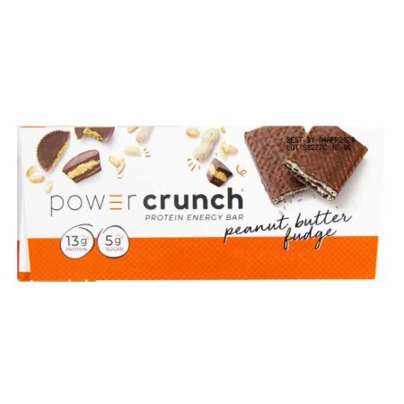 Power Crunch Bar BioNutritional Research Group Peanut Butter Fudge 12 Barras - Image 4