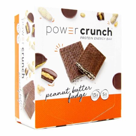 Power Crunch Bar BioNutritional Research Group Peanut Butter Fudge 12 Barras - Image 6