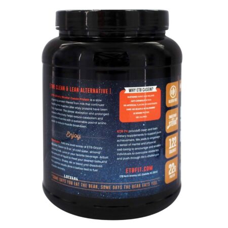 Eat The Bear Grizzly Casein, Chocolate - approx 32 servings - Image 3