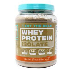 Eat The Bear Isolate Whey Manteiga de Amendoim e Chocolate - 31 Porções | Proteína Pura
