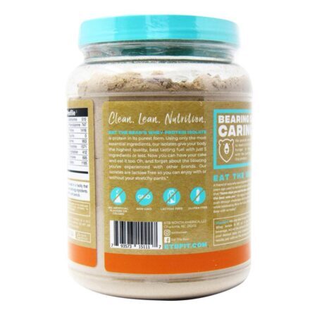 Eat The Bear Isolate Whey Manteiga de Amendoim e Chocolate - 31 Porções | Proteína Pura - Imagem 4