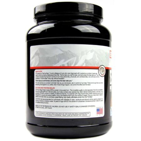 Eat The Bear Isolate Whey Pão de Canela - 31 Porções: Proteína Isolada Pura para Resultados Reais no Brasil - Imagem 3