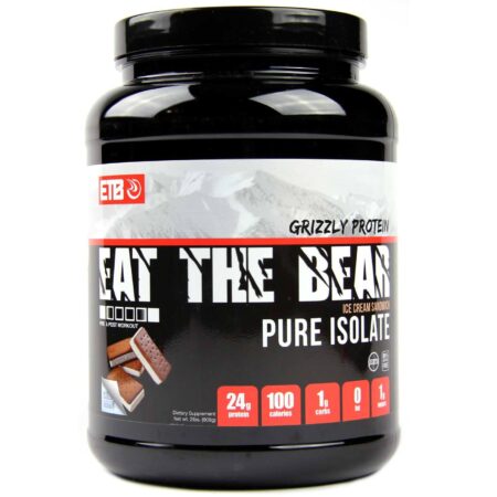 Eat The Bear Isolate Whey, Sorvete - 31 servings