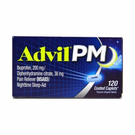 Advil PM 120 Cápsulas Revestidas: Alívio da Dor e Sono Reparador — foto 1