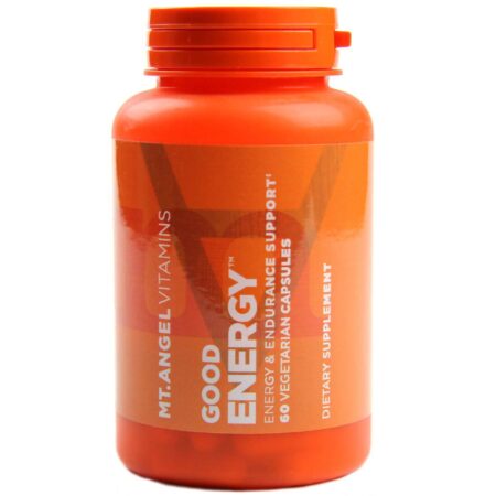 Mt Angel Vitamins, Good Energy™ - Suporte Energético - 60 Cápsulas Vegetarianas