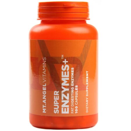 Mt Angel Vitamins, Super Enzymes Plus™ - 100 Cápsulas