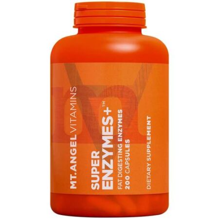 Mt Angel Vitamins, Super Enzimas - 200 Cápsulas