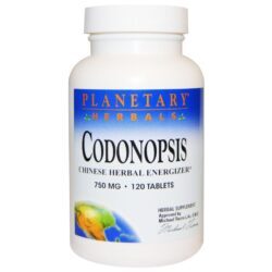 Planetary Formulas Codonopsis 750 mg 120 Tabletes - Energia e Bem-Estar Natural