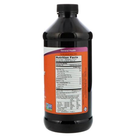 Now Foods, Lecitina Líquida de Girassol - 473 ml - Image 2