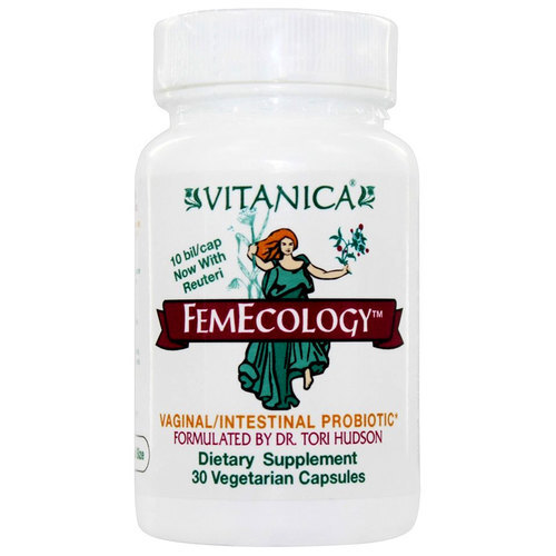 Vitanica FemEcology Probiótico Vaginal e Intestinal 30 Cápsulas - Equilíbrio e Bem-Estar