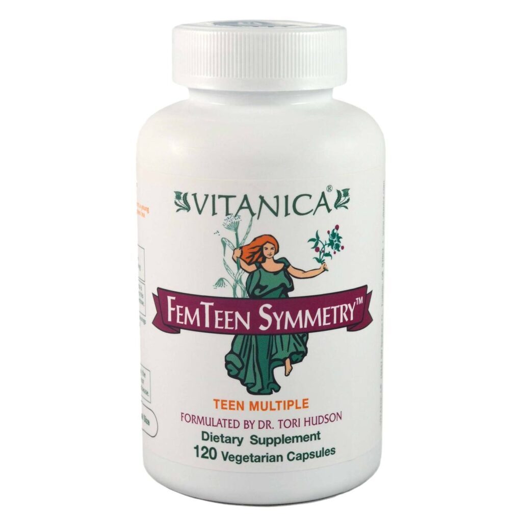 Vitanica FemTeen Symmetry - 120 Cápsulas: Suporte Hormonal e Bem-Estar para Jovens Mulheres no Brasil