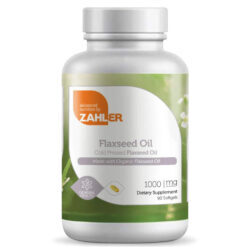 Zahler Óleo de Linhaça 1.000 mg - 90 Cápsulas Gel: Nutrição Essencial para o Bem-Estar Brasileiro