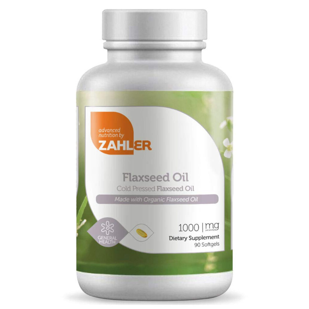 Zahler Óleo de Linhaça 1.000 mg - 90 Cápsulas Gel: Nutrição Essencial para o Bem-Estar Brasileiro