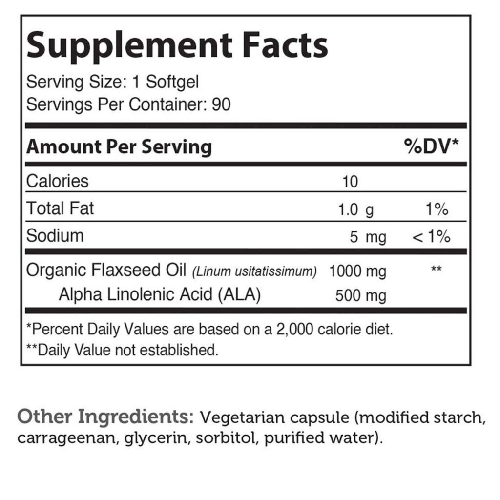 Zahler Óleo de Linhaça 1.000 mg - 90 Cápsulas Gel: Nutrição Essencial para o Bem-Estar Brasileiro - Imagem 4