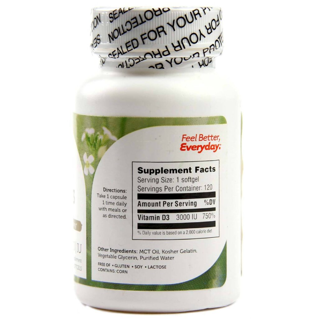 Zahlers Vitamina D3 Fórmula Avançada 3.000 UI - 120 Cápsulas Gel Saúde Óssea - Imagem 2