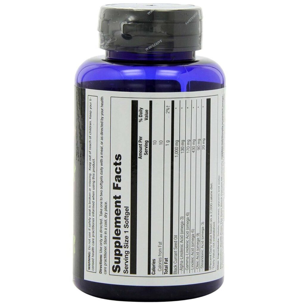 Óleo de Groselha Preta Health From the Sun 1000mg - Vitalidade Natural - Imagem 2